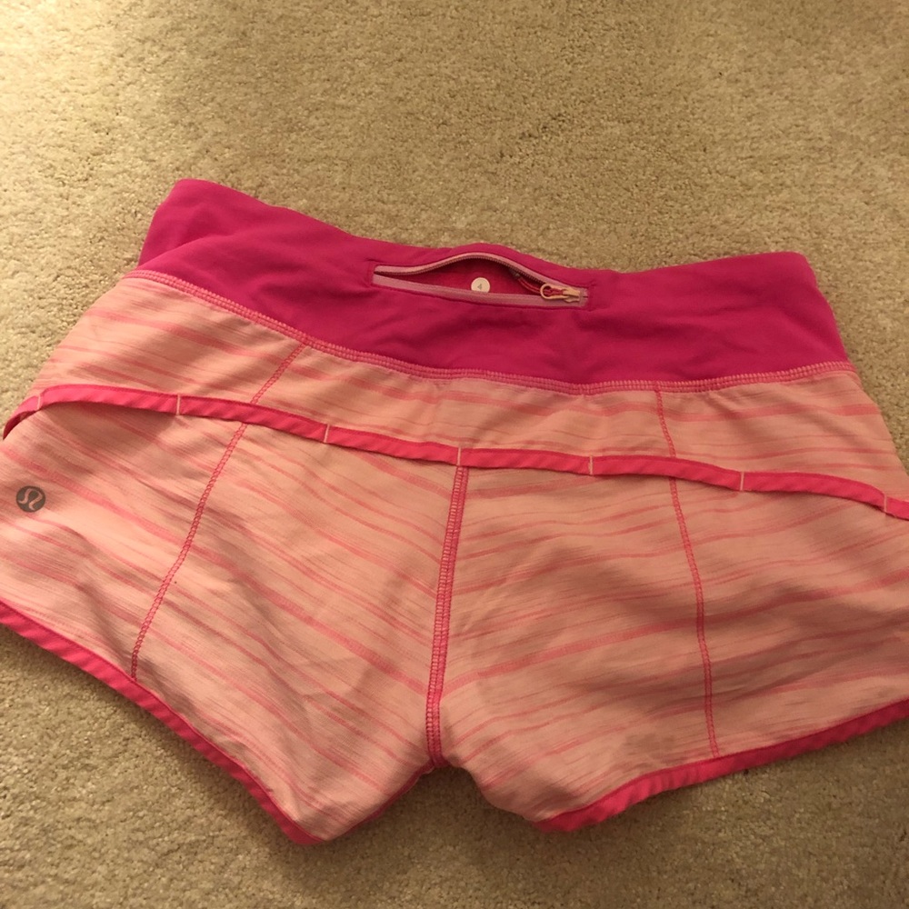 Lululemon shorts. Size 4. Never worn